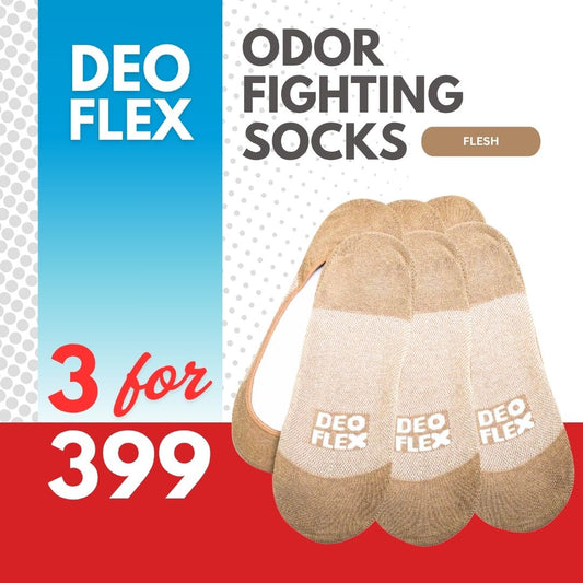 Deoflex Odor Fighting Socks (Beige)