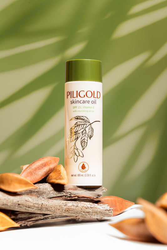 Piligold Skincare oil SPF15